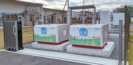 定置用燃料電池の写真