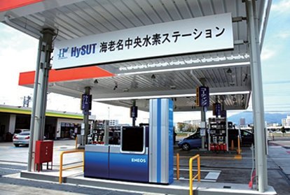 水素ステーション写真