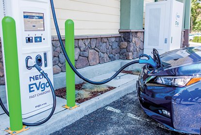 急速充電の写真