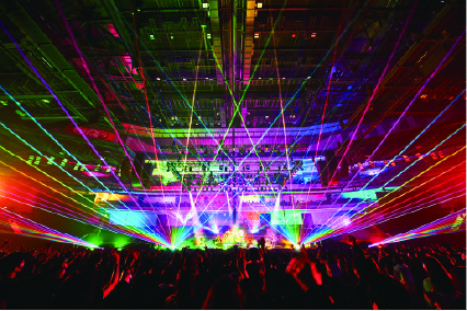 LUNASEAライブの様子