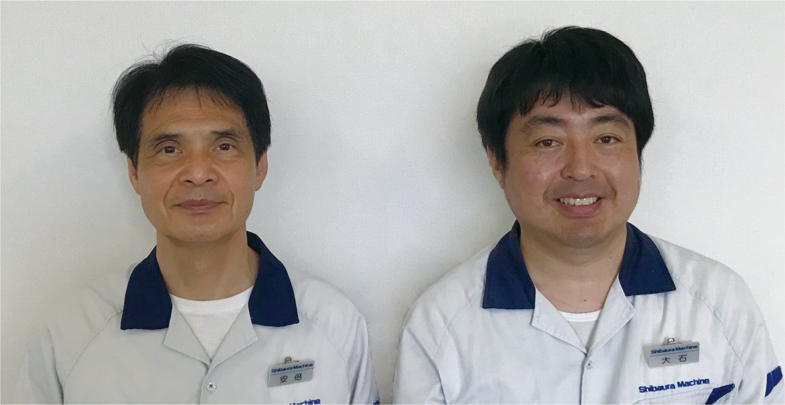 安倍 賢次氏（左）、大石 真伸氏（右）