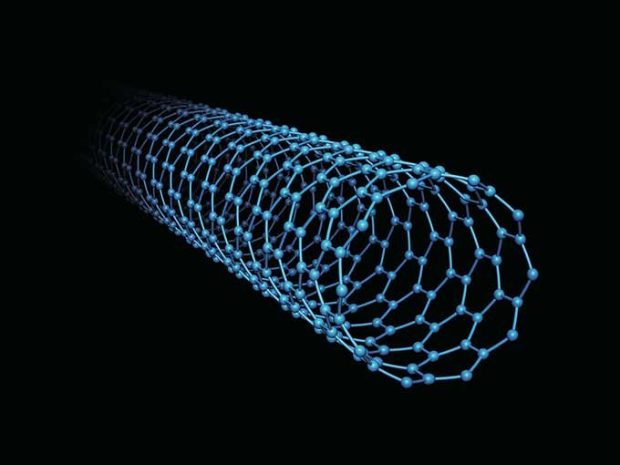 単層カーボンナノチューブの分子構造